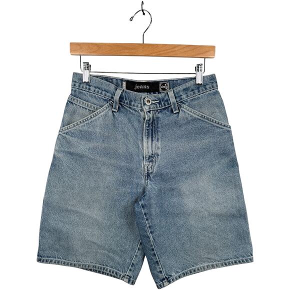Vintage Levi's Jeans Silvertab Bermuda Denim Shorts 28 - Picture 1 of 7
